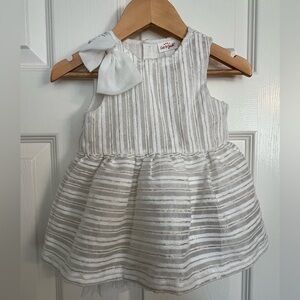 Baby Girl White Formal Dress